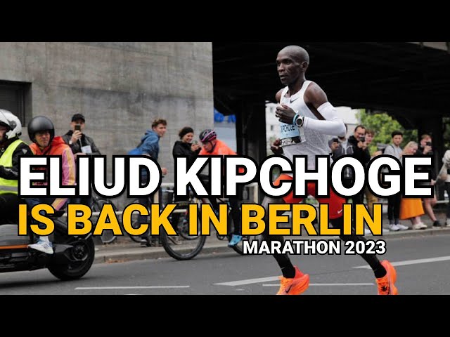Berlin Marathon 2023 Live on NTV Kenya - Eliud Kipchoge Running